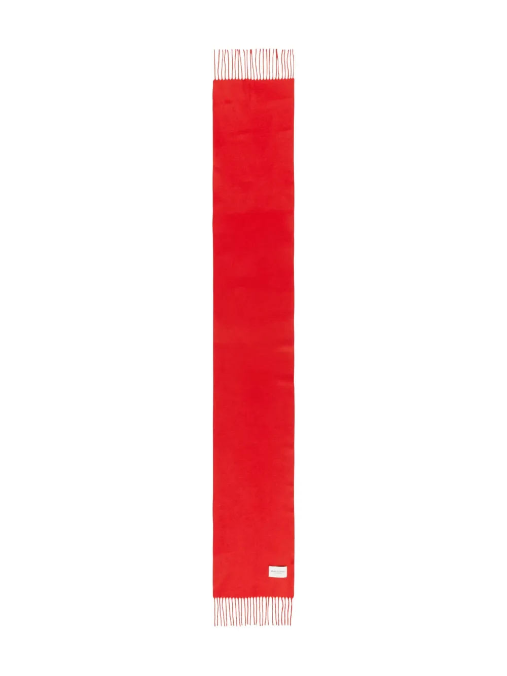 Marc O'Polo Sjaal met franje - Rood