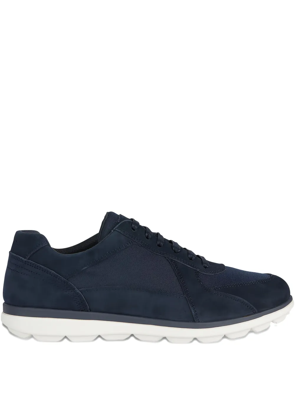 Geox Spherica EC12 Leisure suede mesh trainers Blue