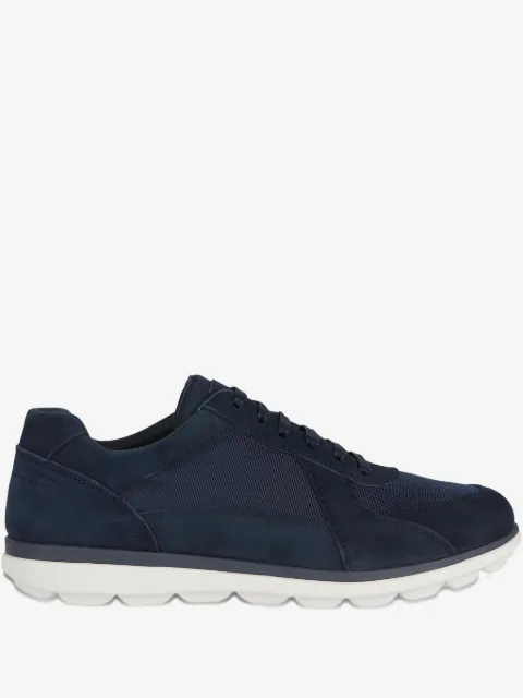 Geox Spherica EC12 Leisure suede mesh trainers