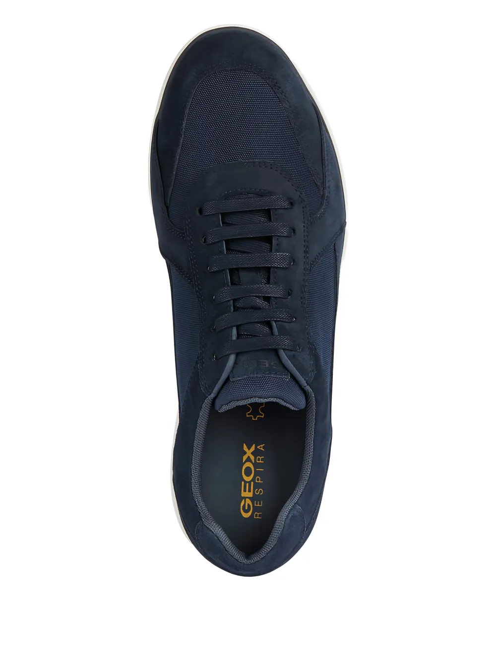 Geox Spherica EC12 Leisure suede mesh trainers Blue