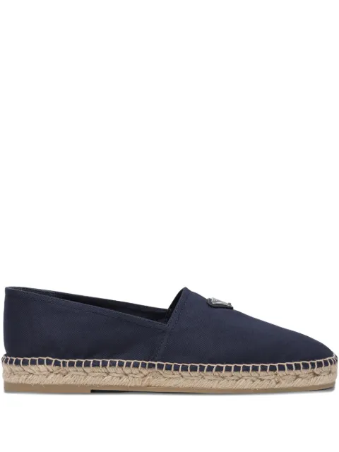Prada Espadrilles mit Triangel-Logo