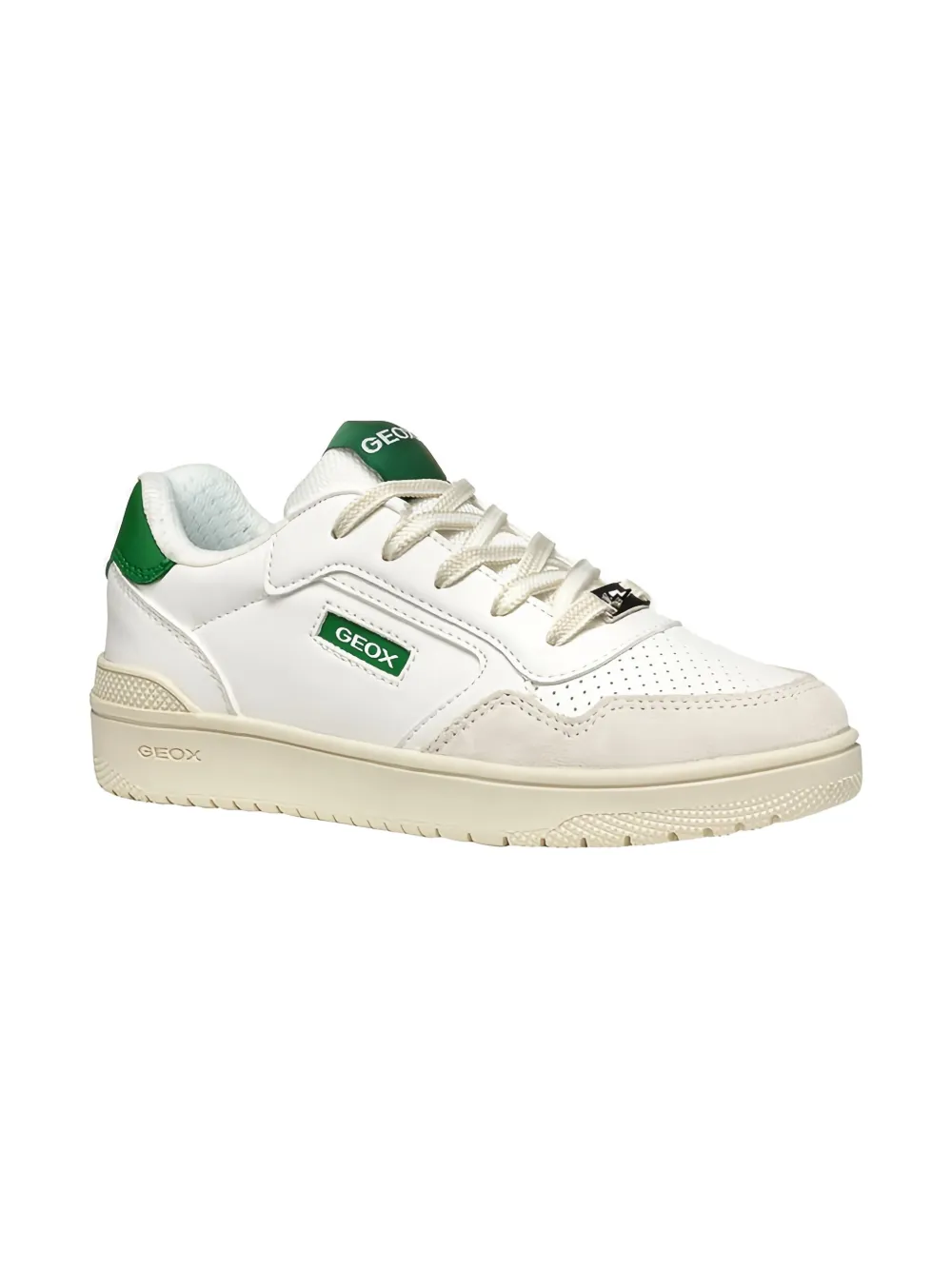 Geox Washiba Boy White/green In White