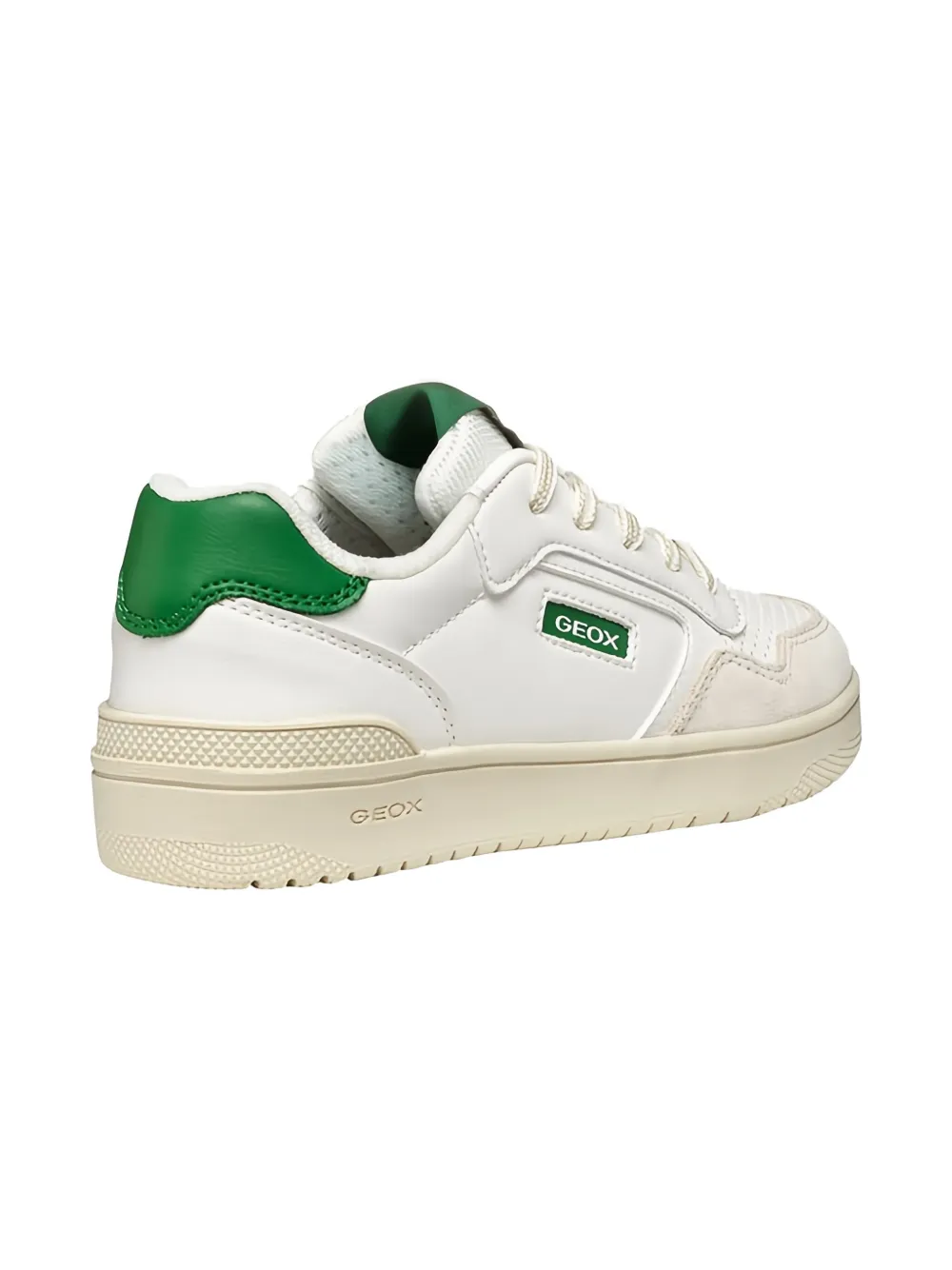 Geox Washiba Boy White/green In White