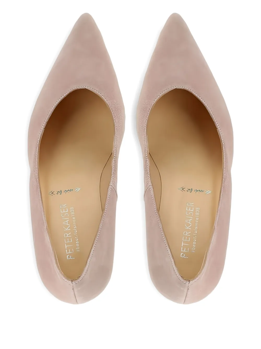 PETER KAISER pointed toe suede pumps Neutrals