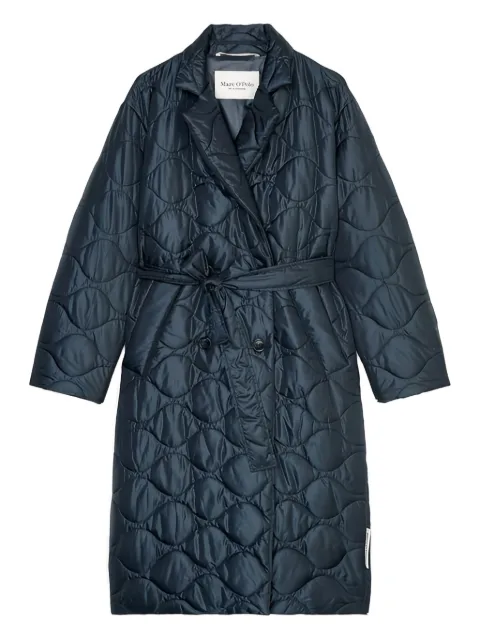 Marc O'Polo quilted belted coat
