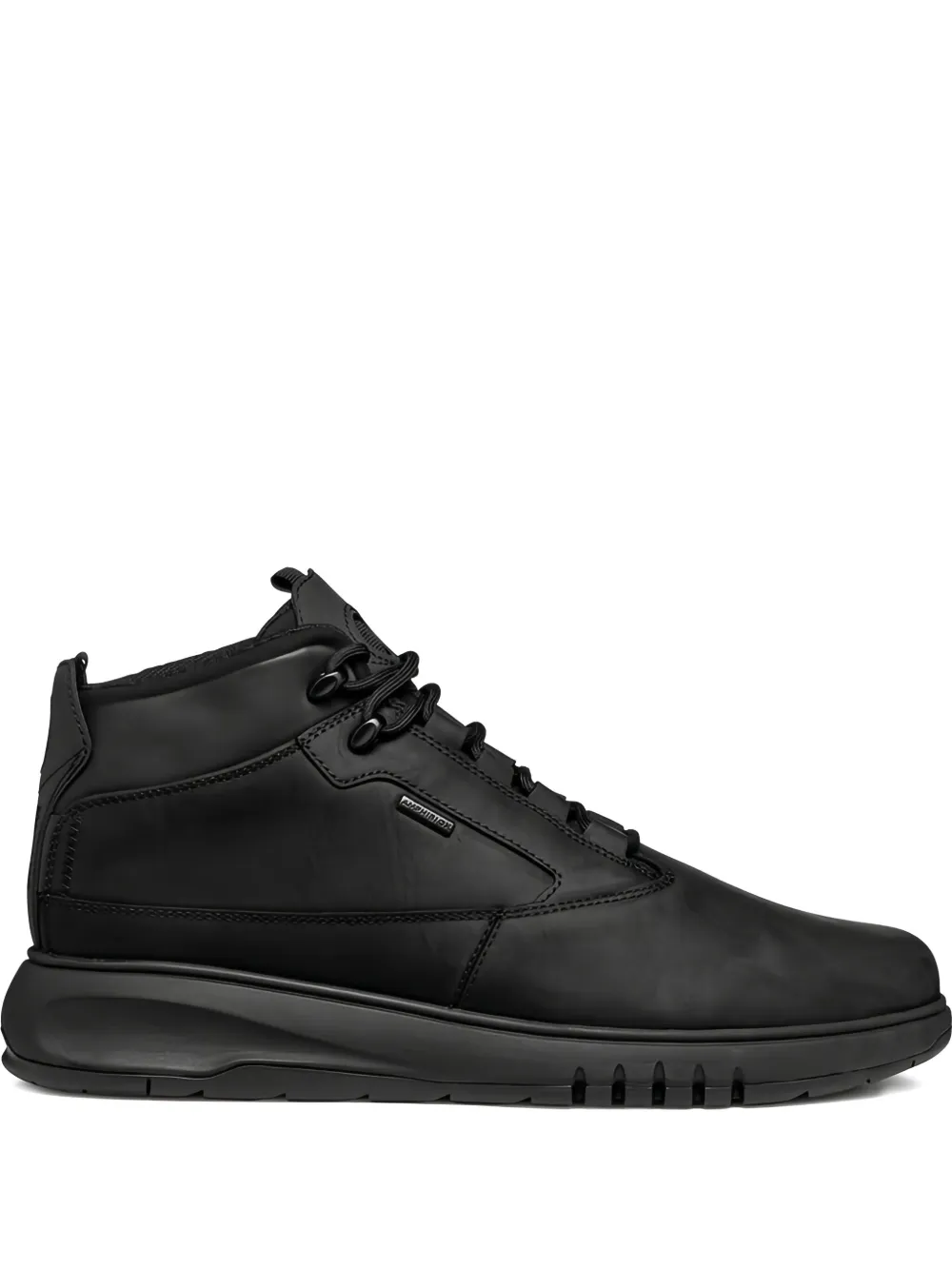 Geox Aerantis lace-up leather boots Black