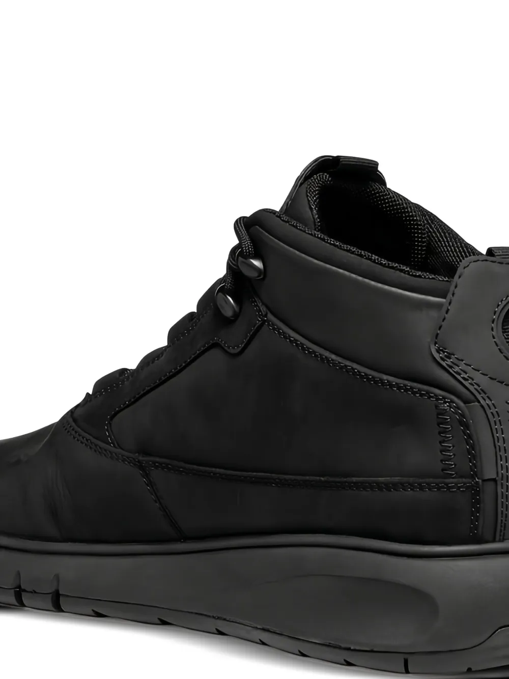 Geox Aerantis lace-up leather boots Black