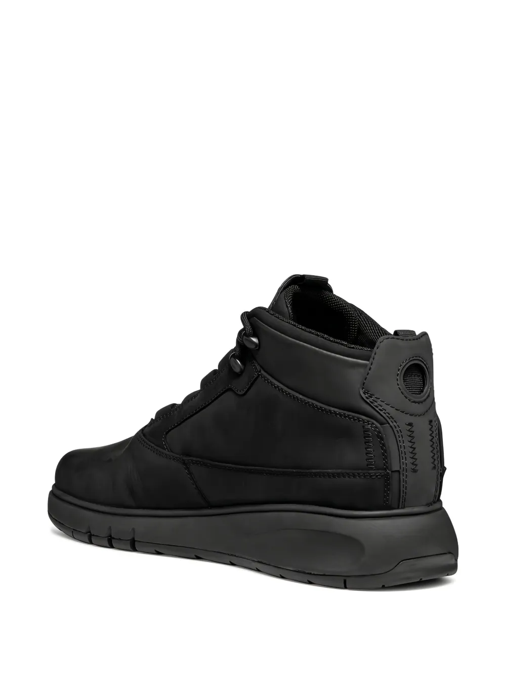 Geox Aerantis lace-up leather boots Black