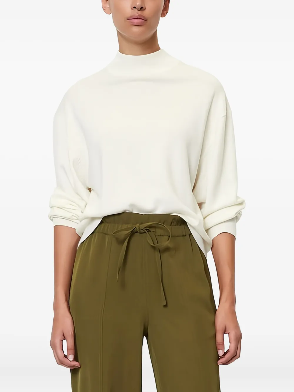 Marc O'Polo Gebreide coltrui Wit