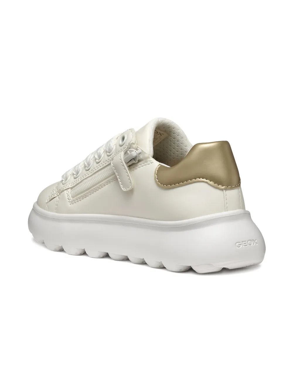 Geox Kids lace-up sneakers White