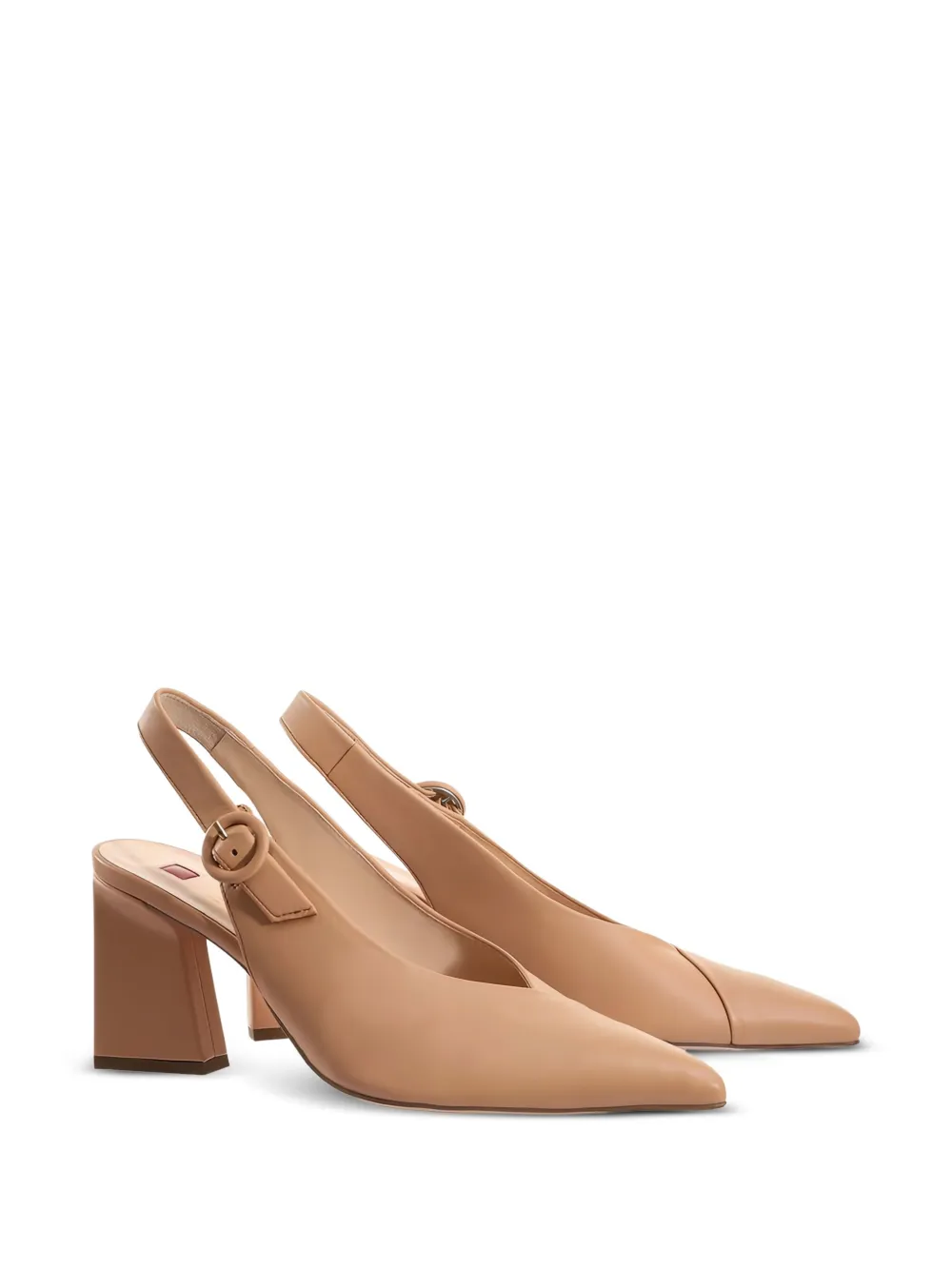 Hogl 80mm Patricia slingback pointed-toe pumps Neutrals