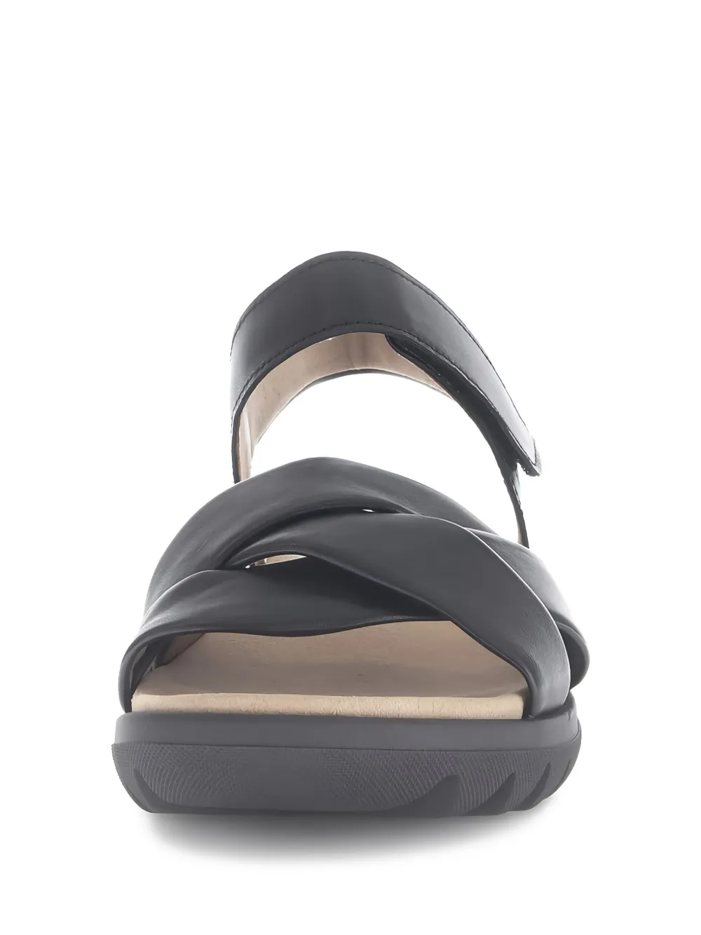 GABOR cross-strap sandals Black