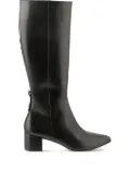 Hogl Journey block-heel knee-high boots - Black