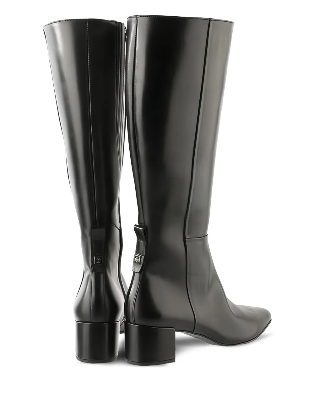 Hogl Journey block-heel knee-high boots Black