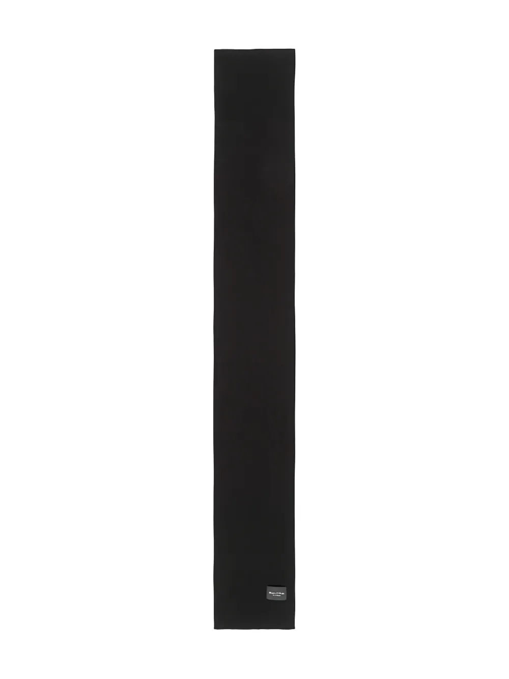 Marc O'Polo ribbed-knit scarf | Black | Image 1