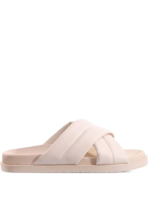 Hogl Tessa cross-strap slide sandals