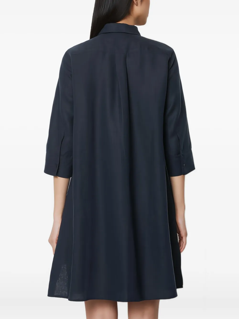 Marc O'Polo Button-up blousejurk Blauw
