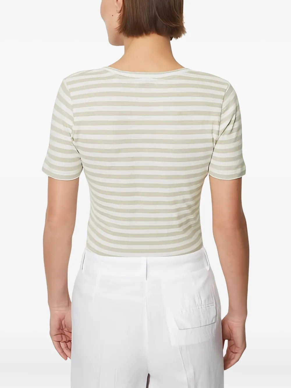 Marc O'Polo V-neck striped T-shirt | T-Shirts & Jersey Shirts | Image 2