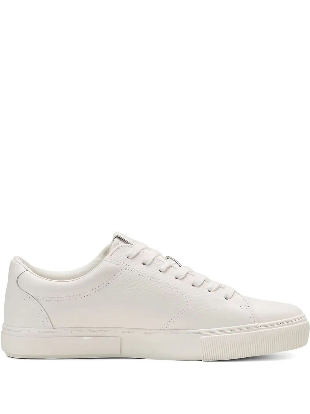 Marc O'Polo Kent textured leather lace-up sneakers White