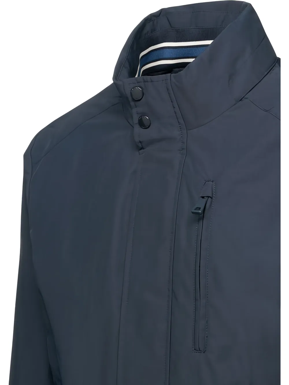 Geox Jack met ritssluiting en knoopdetail Blauw