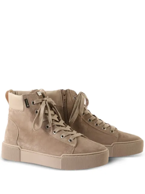 Hogl Buddy suede lace-up boots