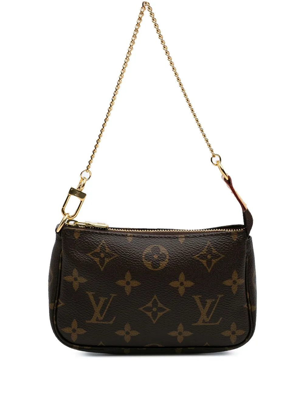 Louis Vuitton Pre-Owned 2020 Monogram Mini Pochette Accessoires handbag | Brown | Image 1