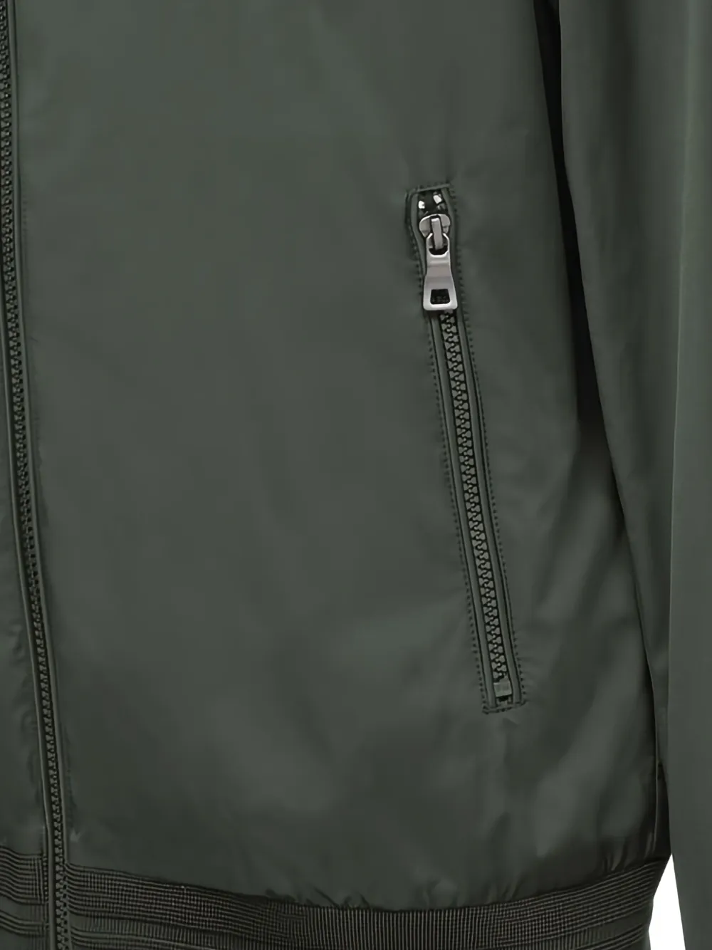 Geox Avola bomberjack met ritssluiting Groen