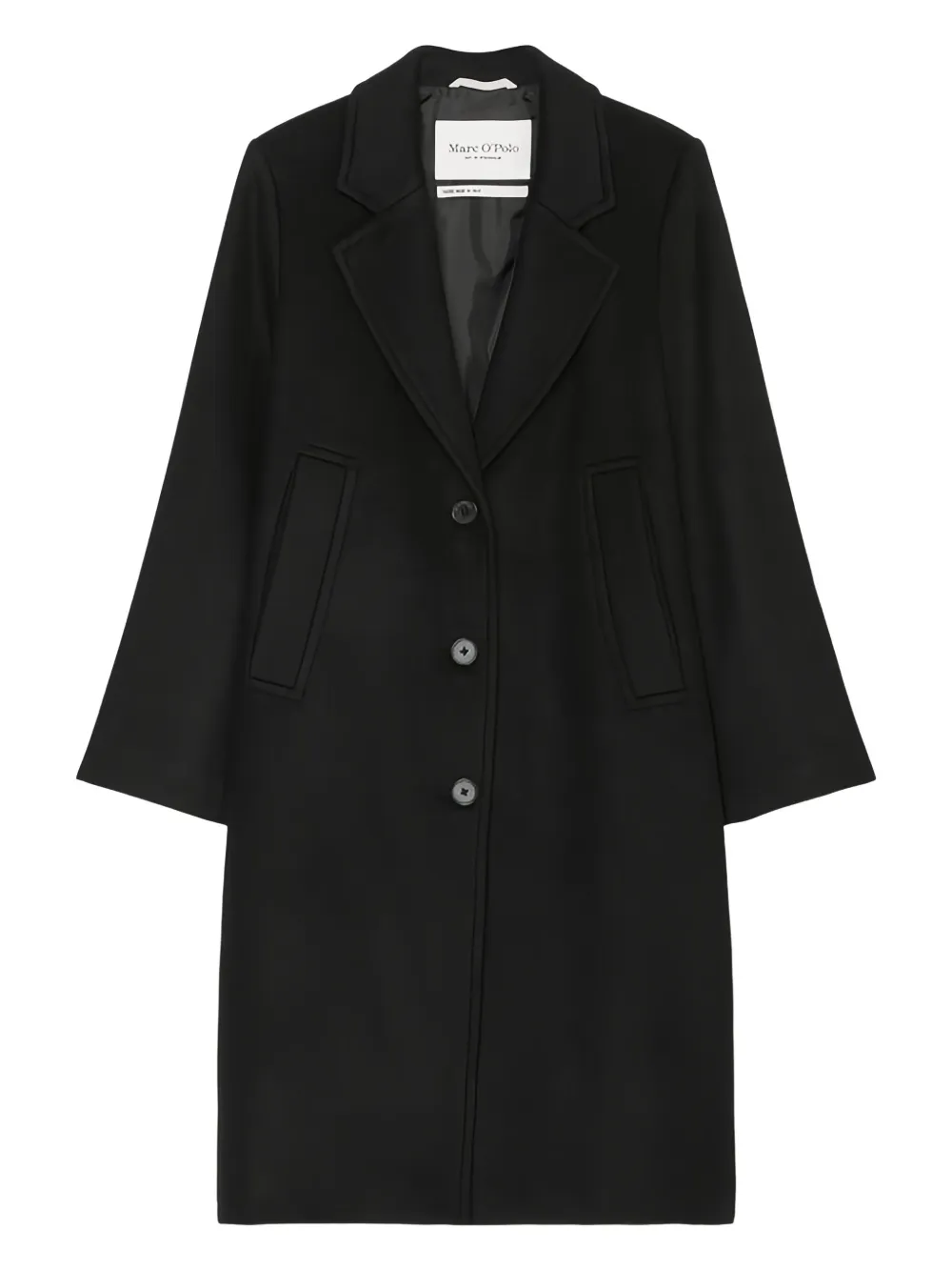 Marc O'polo Single-breasted Wool Coat