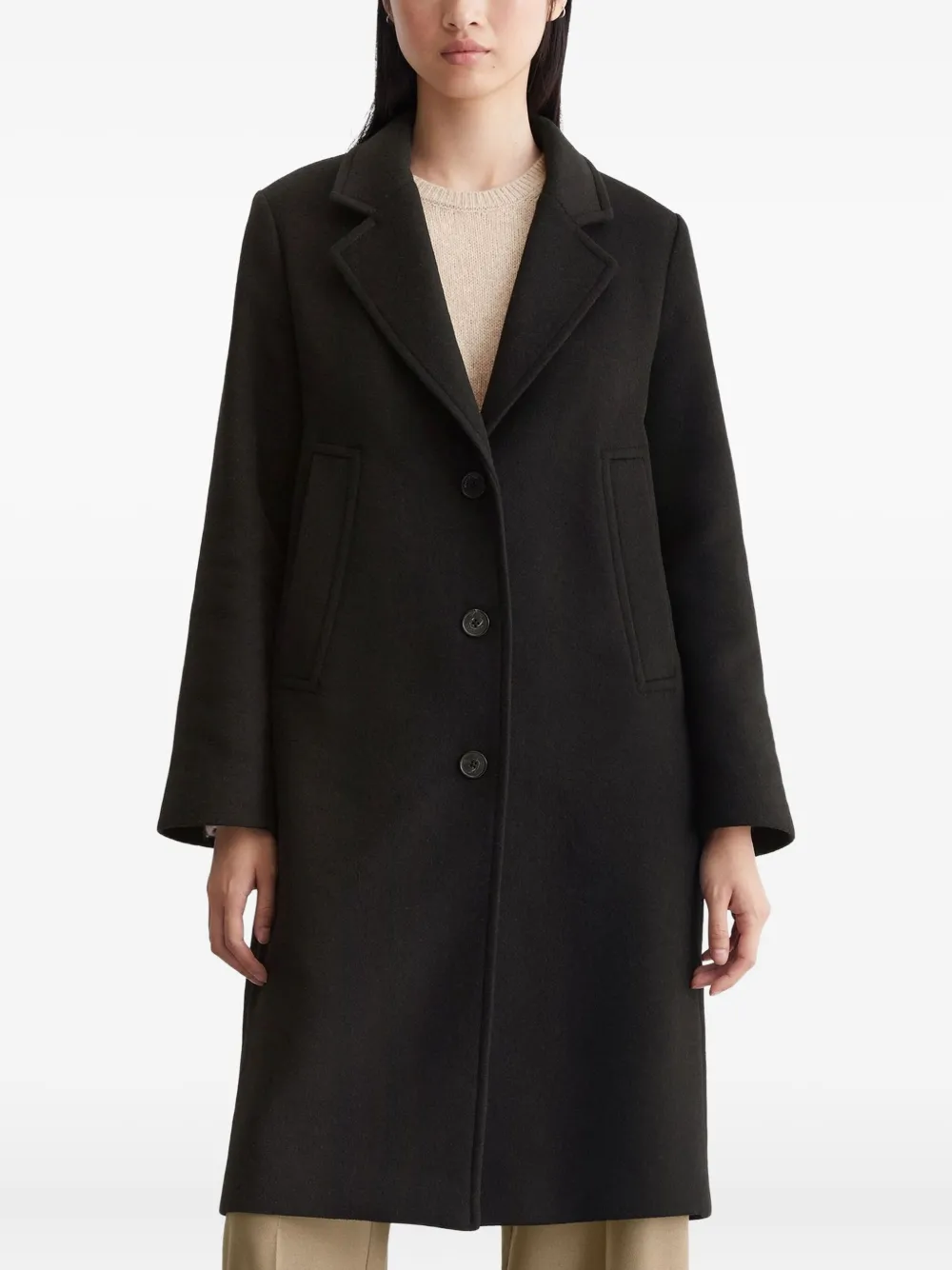 Marc O'Polo single-breasted wool coat | Single Breasted Coats | Image 2