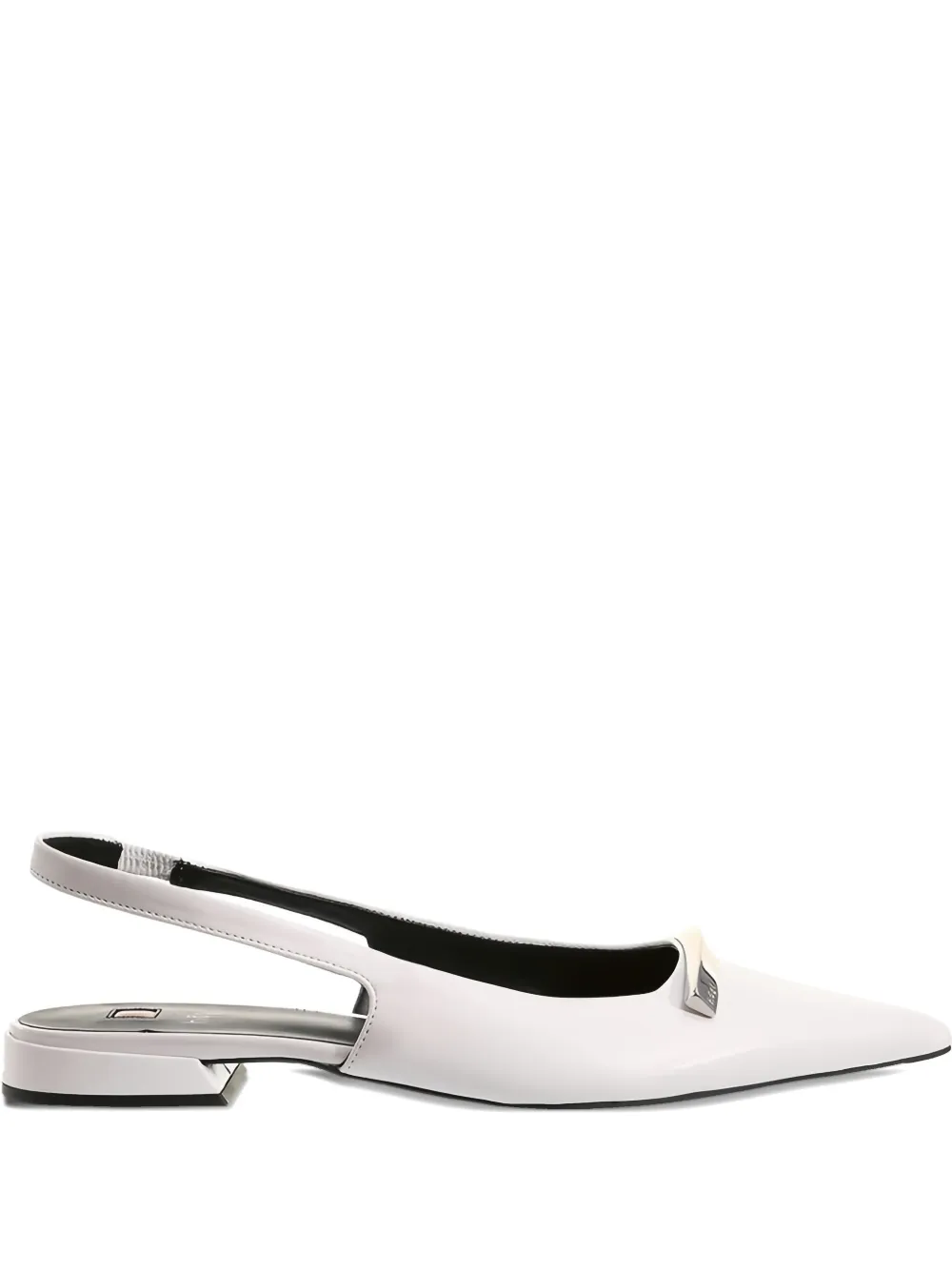 Hogl zapatillas Jeanne con tira trasera | blanco | Image 1