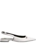 Hogl Jeanne slingback flat pumps - White