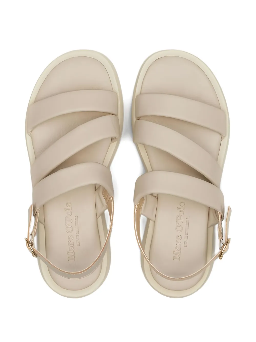 Marc O'Polo strappy slingback sandals Neutrals