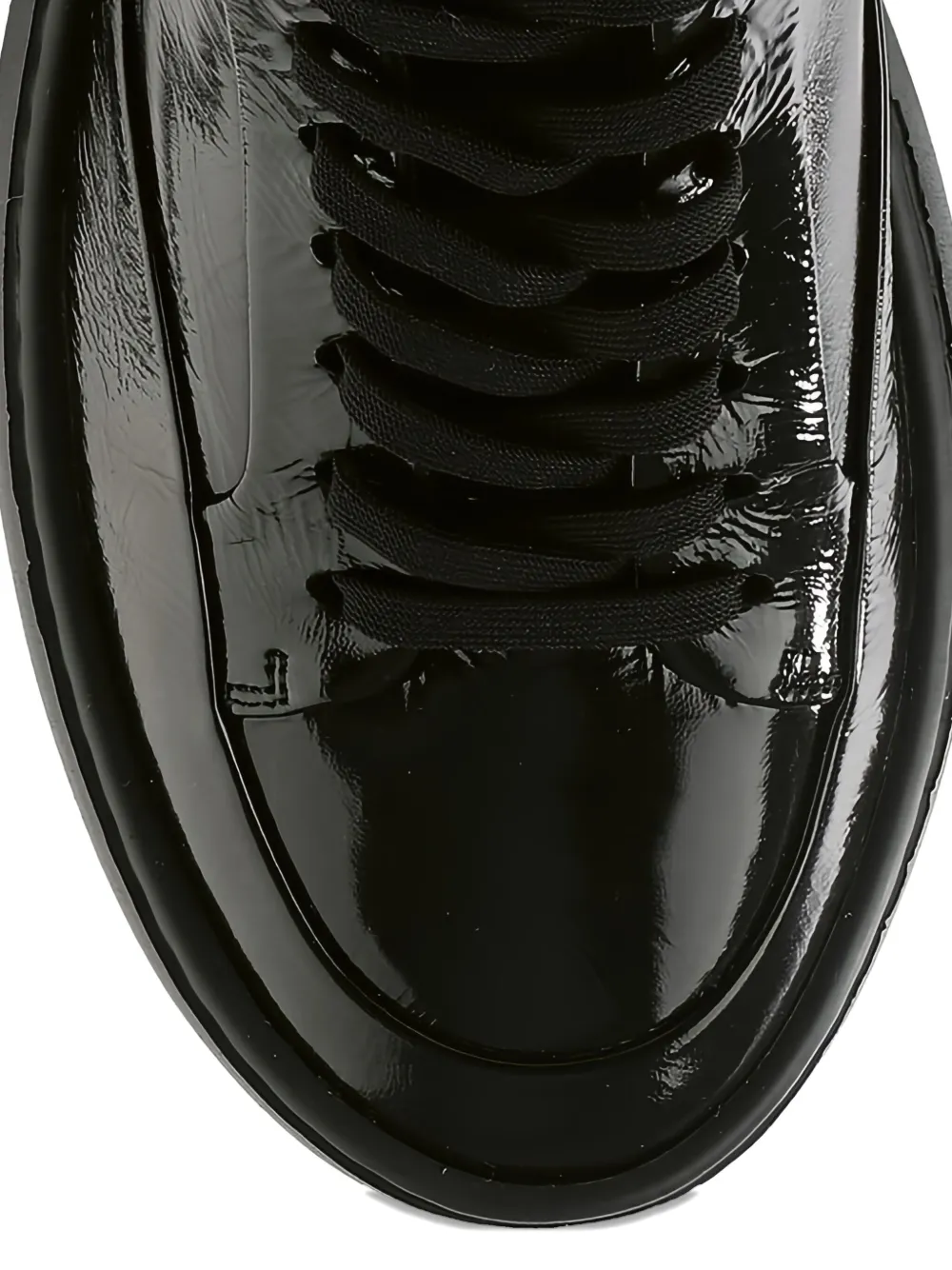 Hogl Illusion platform lace-up sneakers Black