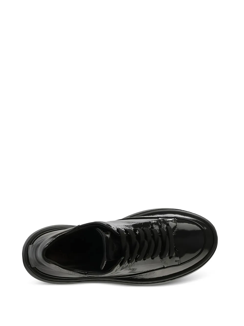 Hogl Illusion platform lace-up sneakers Black