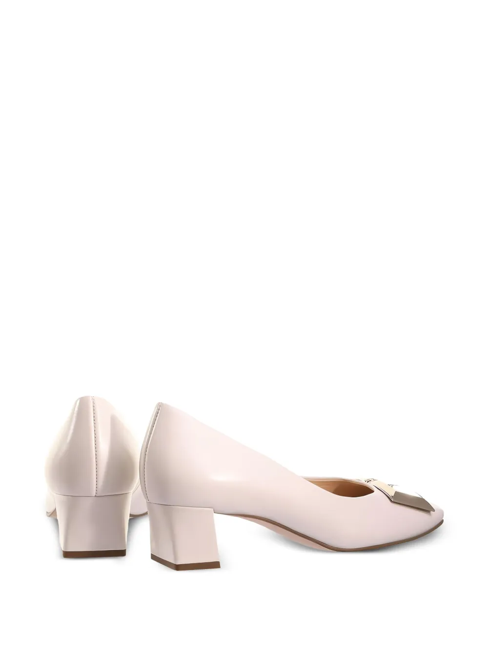 Hogl Etienne Block-heel Leather Pumps