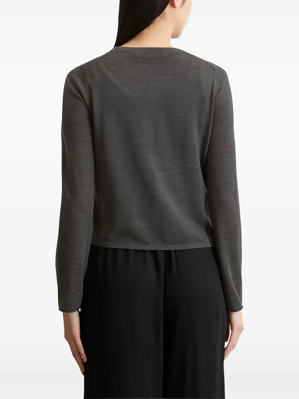 Marc O'Polo Button-up vest Grijs