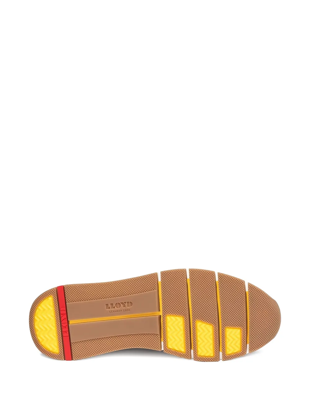 Lloyd Adlay perforated leather sneakers Brown