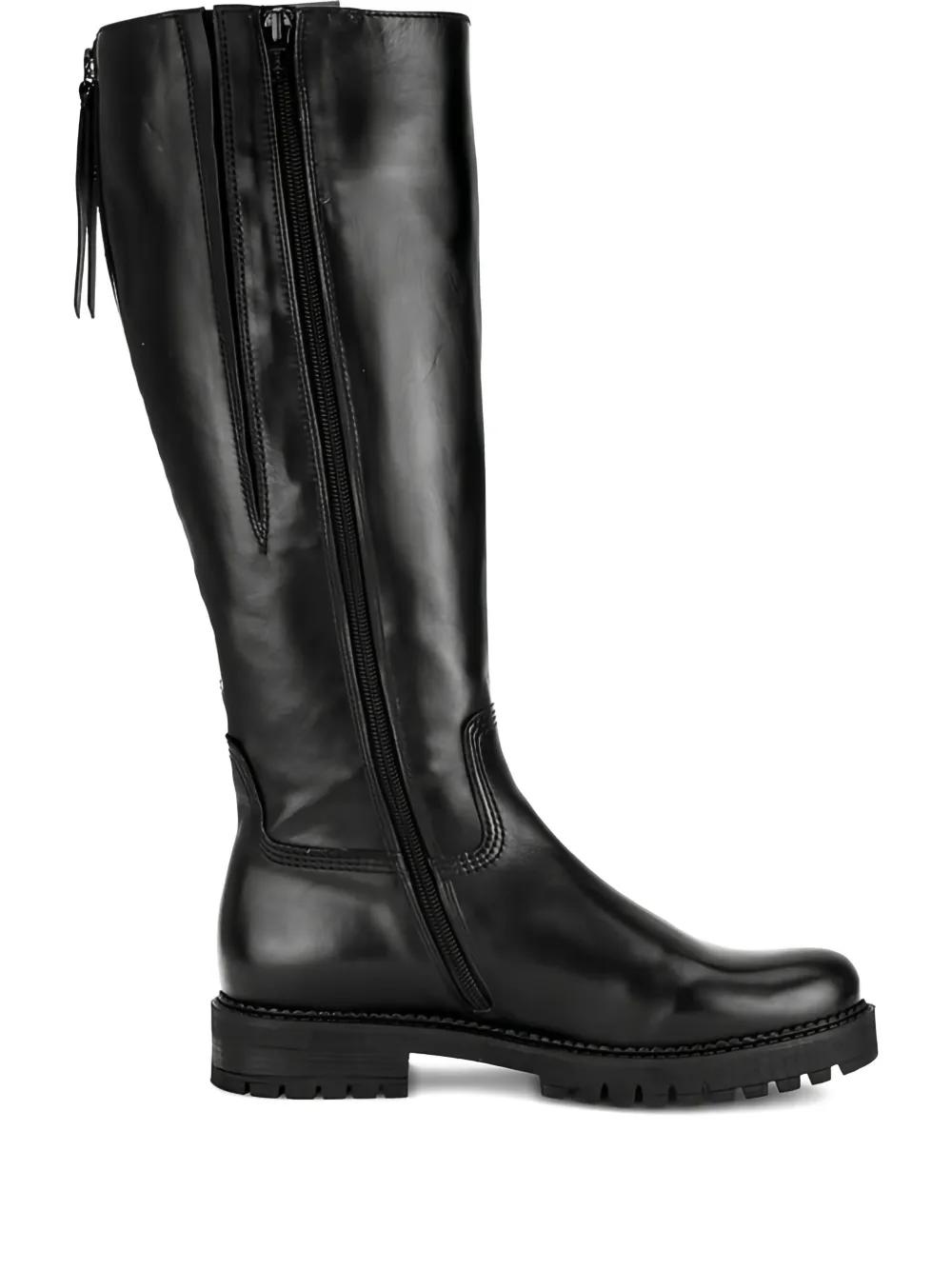 GABOR leather boots - ブラック GABOR leather boots - ブラック