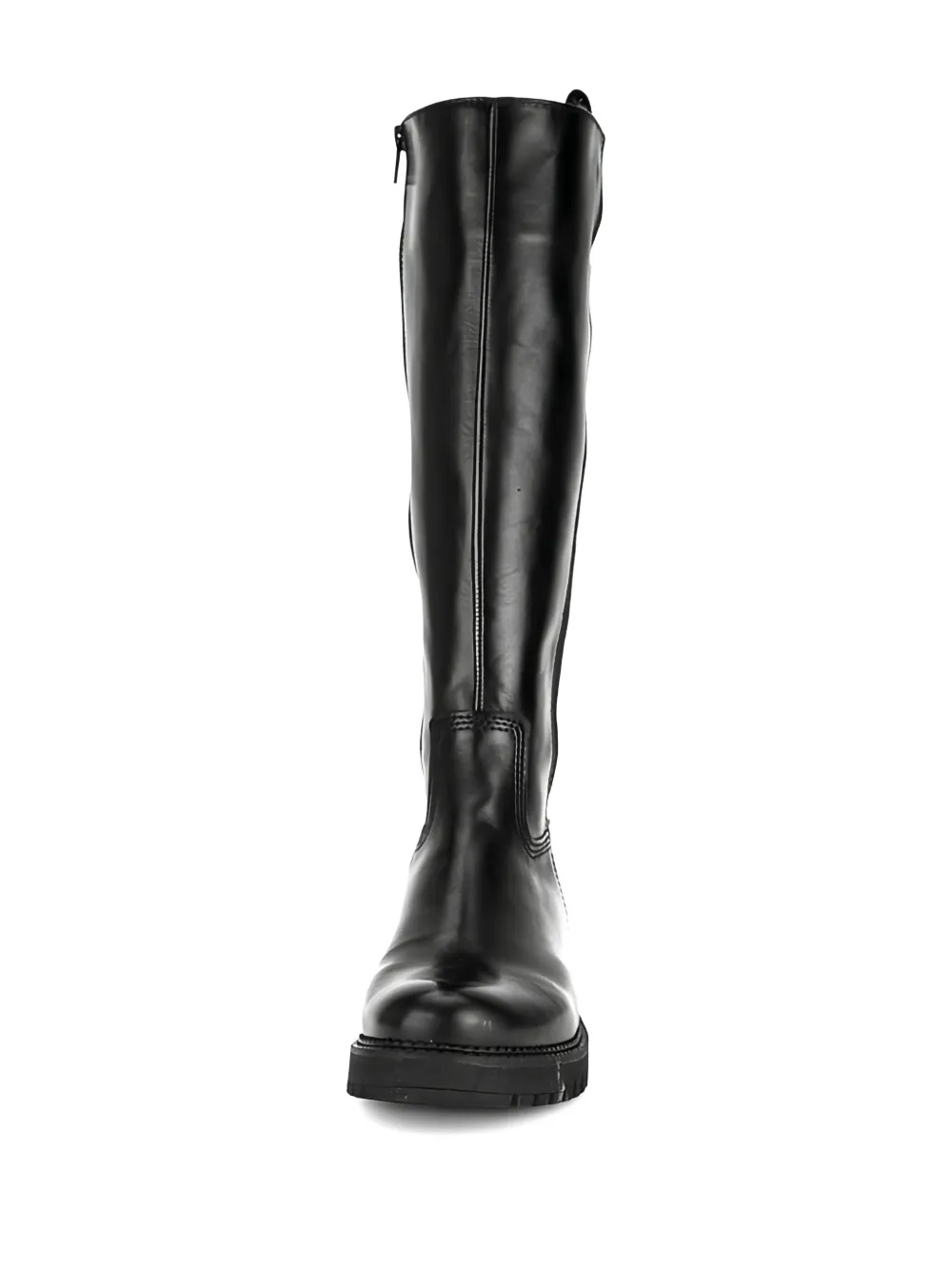 GABOR leather boots Black