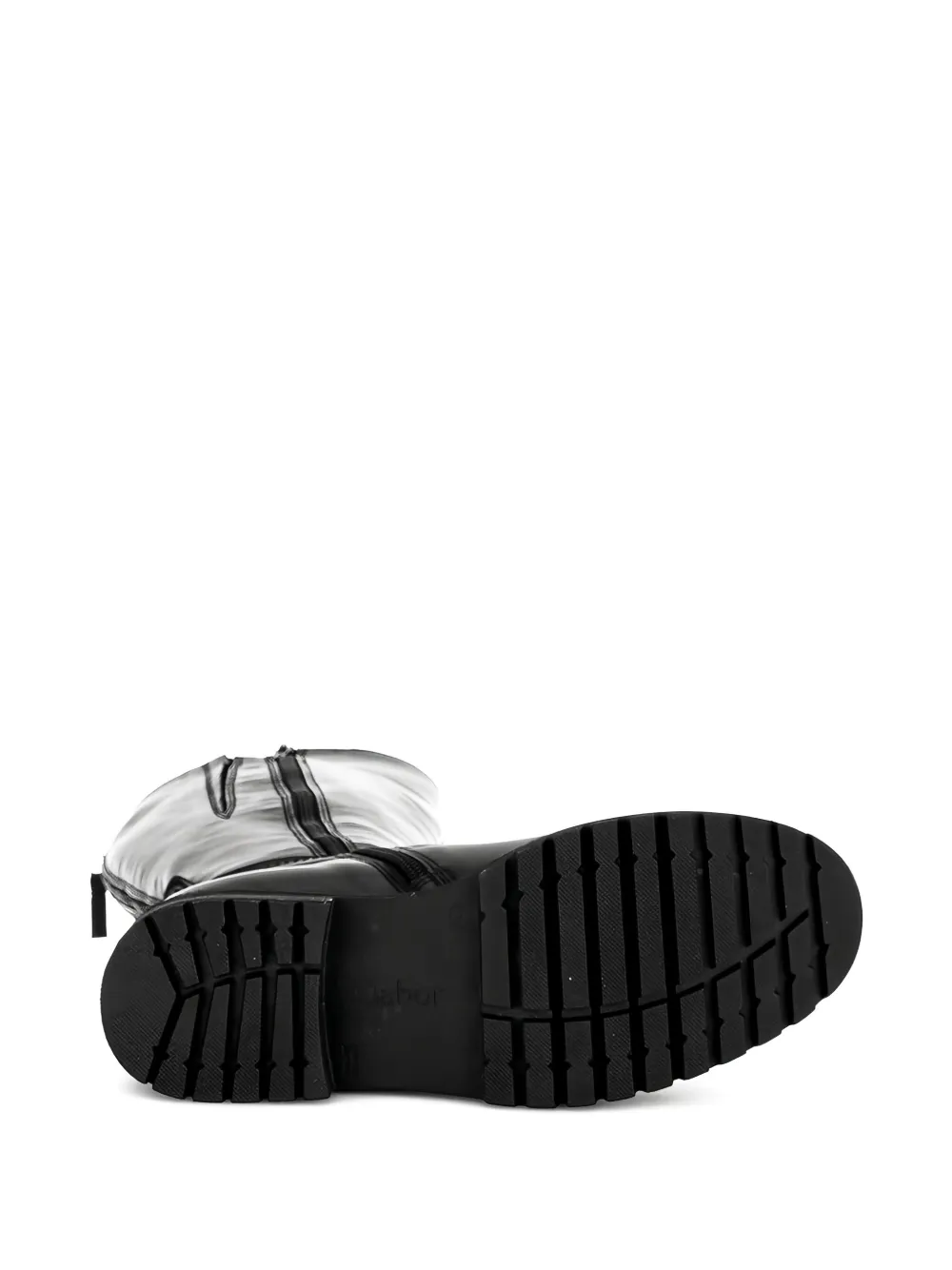 GABOR leather boots Black