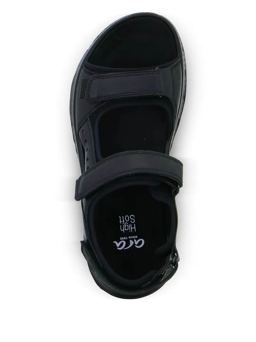 ARA Elio adjustable-strap sandals Black