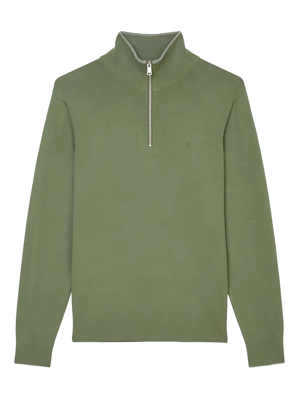 Marc O'Polo zip-neck sweater | Green | Image 1