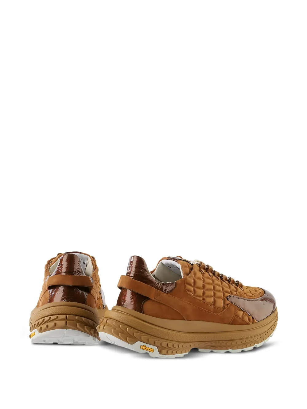 Hogl Zac quilted leather sneakers Brown
