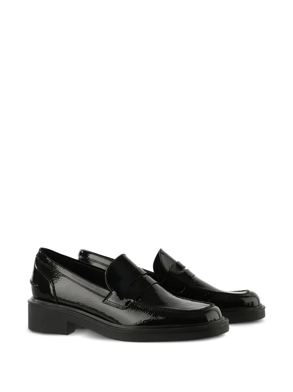 Hogl Lauren leather loafers Black
