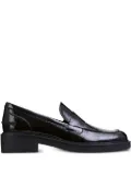 Hogl Lauren leather loafers - Black
