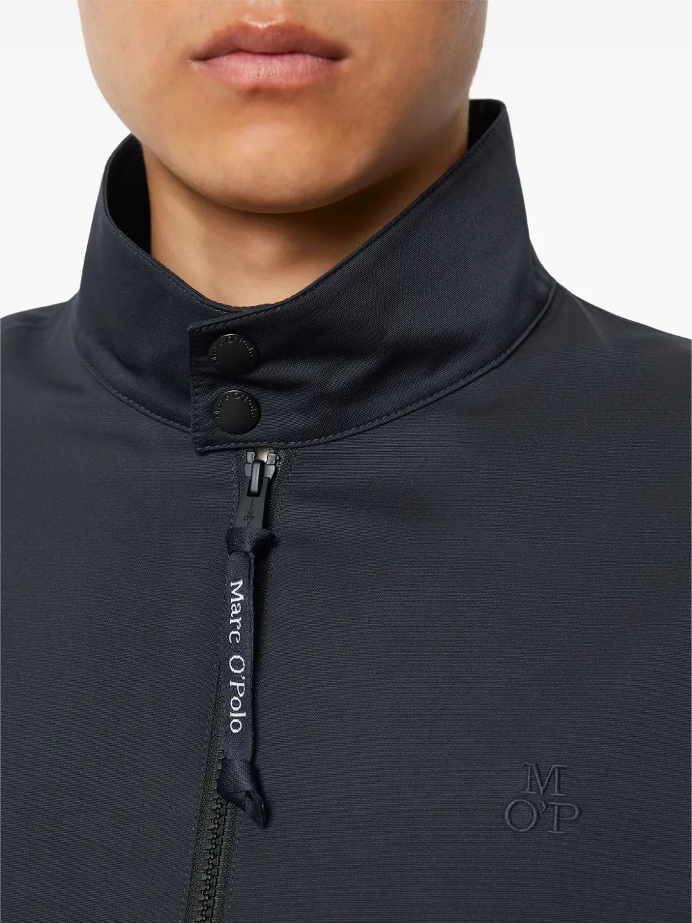 Marc O'Polo Jack met rits Blauw