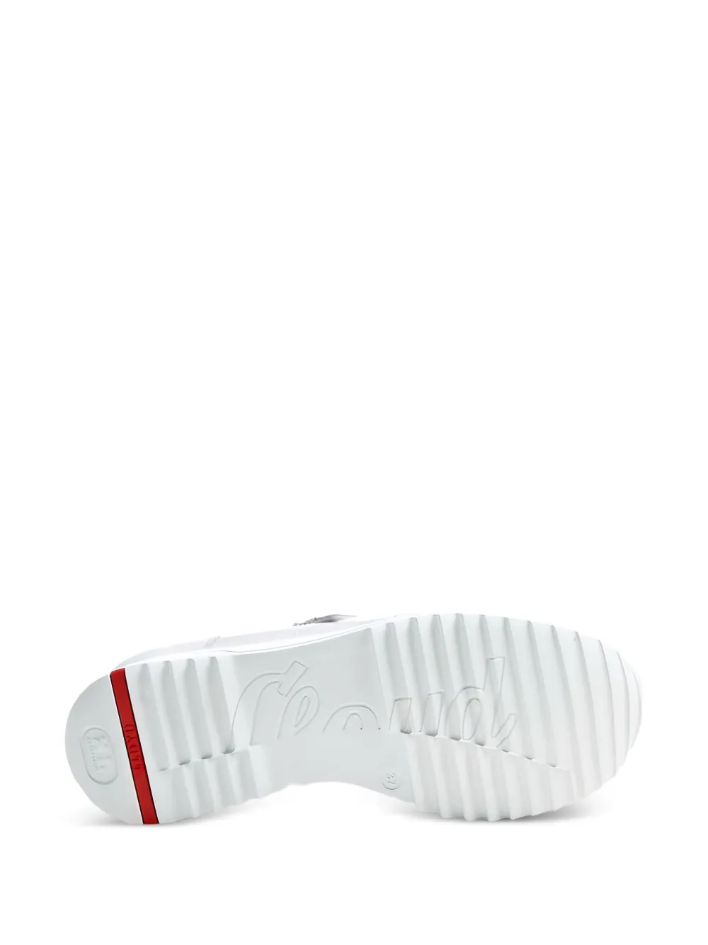 Lloyd Dame zip-detail sneakers White