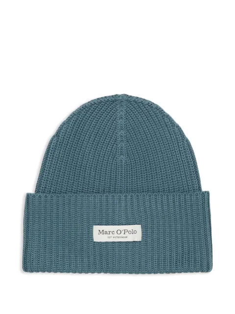 Marc O'Polo ribbed-knit beanie
