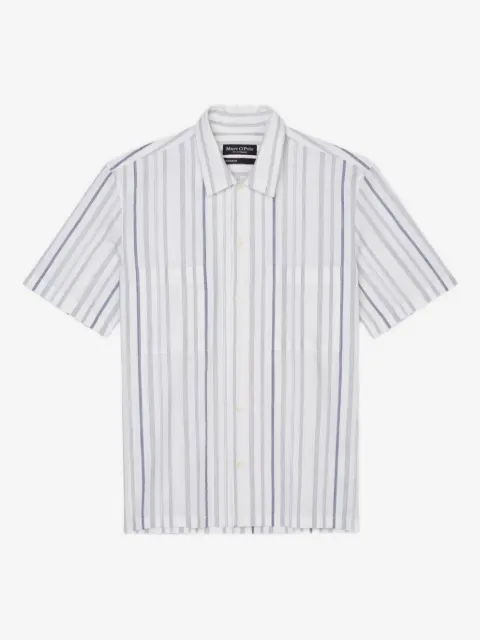 Marc O'Polo striped short-sleeve shirt
