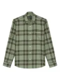 Marc O'Polo plaid long-sleeve shirt - Green